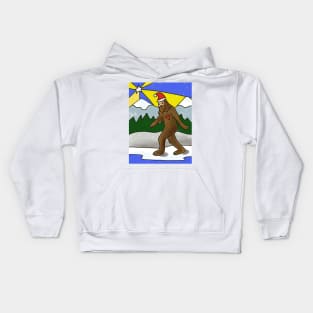 Santasquatch Kids Hoodie